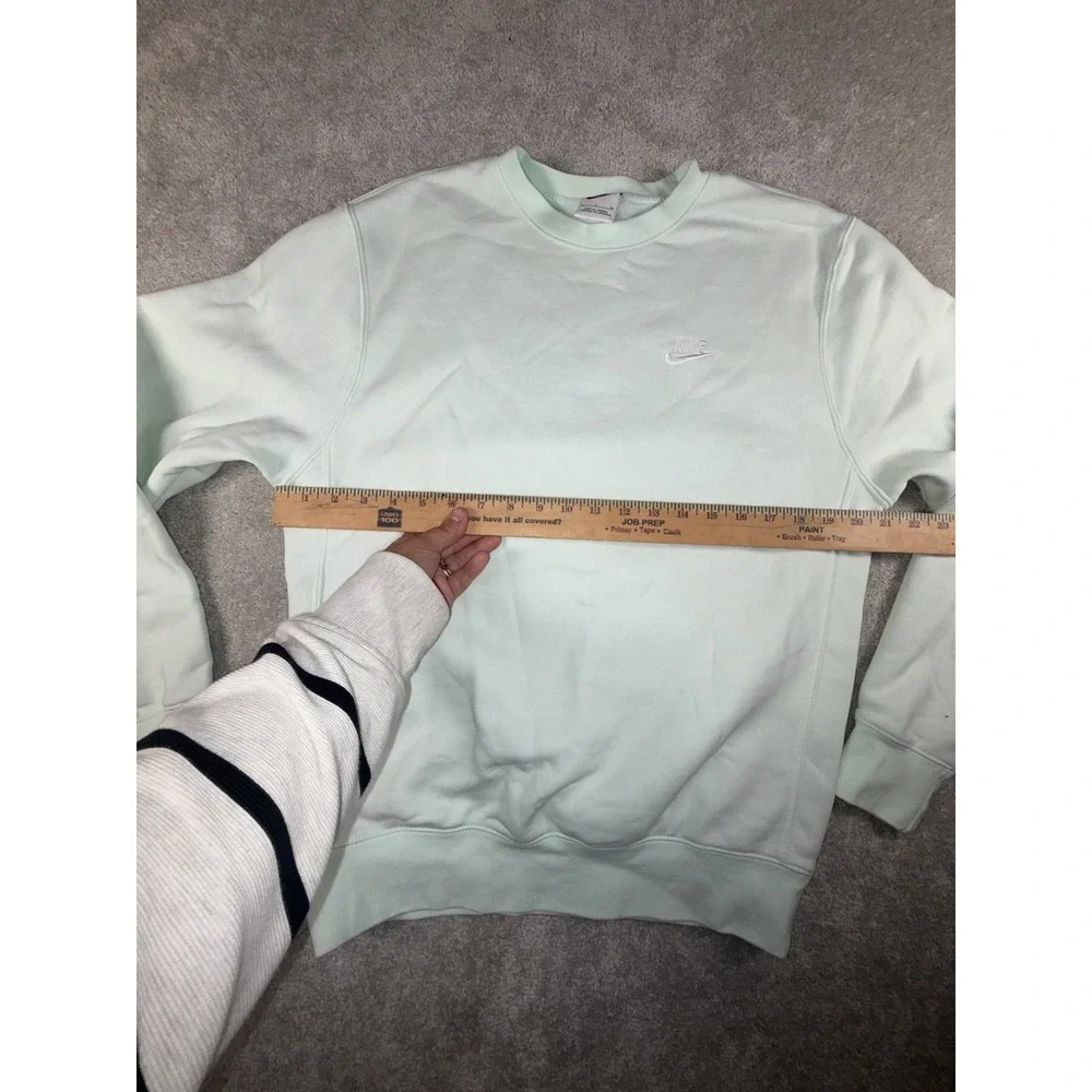 Nike Sportswear Fleece Sweatshirt Mint Green Mens Size S